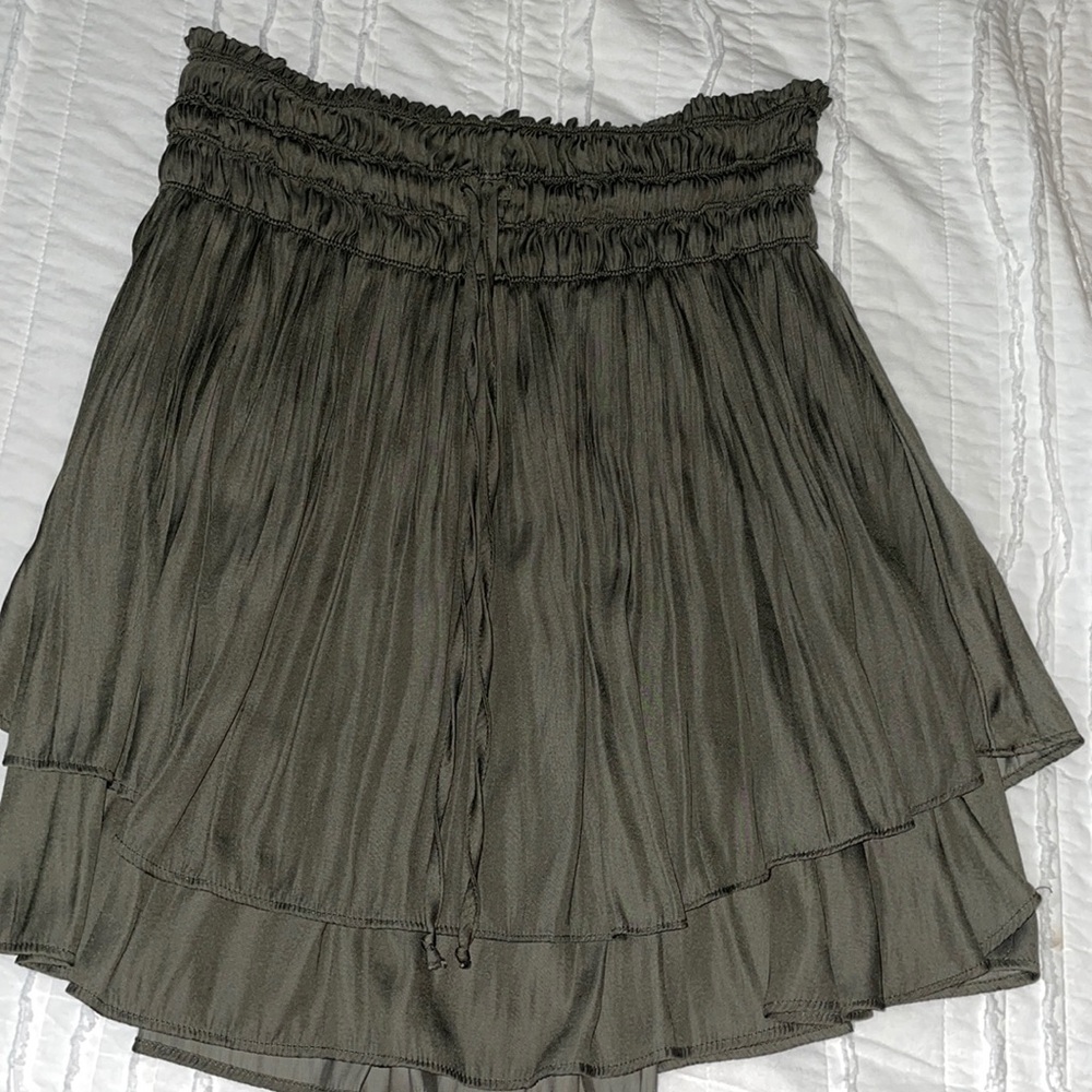 Green skirt - Adjustable strings!
